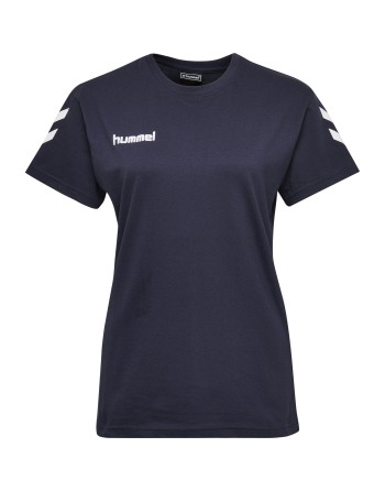 HMLGO COTTON T-SHIRT WOMAN S/S / Basic Damen T-Shirt für Sport und Freizeit