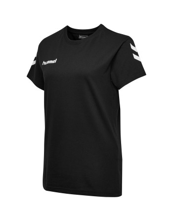 HMLGO COTTON T-SHIRT WOMAN S/S / Basic Damen T-Shirt für Sport und Freizeit