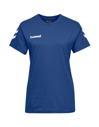 HMLGO COTTON T-SHIRT WOMAN S/S / Basic Damen T-Shirt für Sport und Freizeit