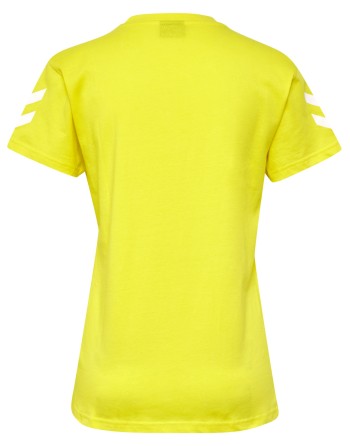 HMLGO COTTON T-SHIRT WOMAN S/S / Basic Damen T-Shirt für Sport und Freizeit