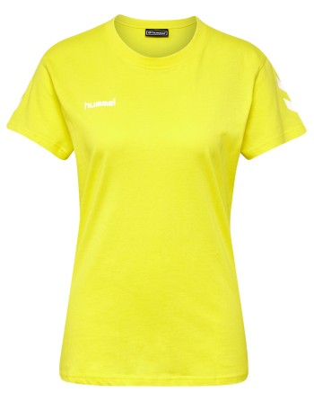 HMLGO COTTON T-SHIRT WOMAN S/S / Basic Damen T-Shirt für Sport und Freizeit