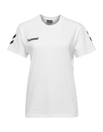 HMLGO COTTON T-SHIRT WOMAN S/S / Basic Damen T-Shirt für Sport und Freizeit