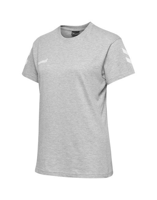 HMLGO COTTON T-SHIRT WOMAN S/S / Basic Damen T-Shirt für Sport und Freizeit HMLGO COTTON T-SHIRT WOMAN S/S / Basic Damen T-Shirt für Sport und Freizeit
