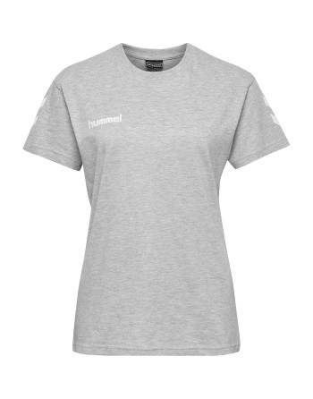 HMLGO COTTON T-SHIRT WOMAN S/S / Basic Damen T-Shirt für Sport und Freizeit