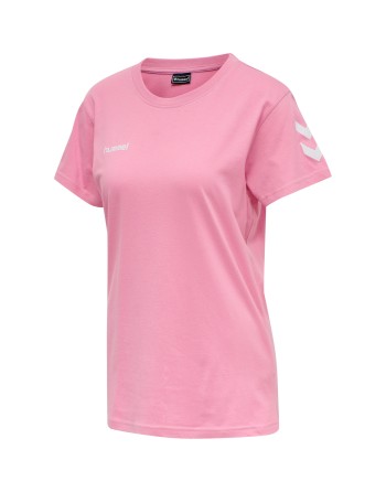 HMLGO COTTON T-SHIRT WOMAN S/S / Basic Damen T-Shirt für Sport und Freizeit