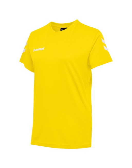 HMLGO COTTON T-SHIRT WOMAN S/S / Basic Damen T-Shirt für Sport und Freizeit HMLGO COTTON T-SHIRT WOMAN S/S / Basic Damen T-Shirt für Sport und Freizeit