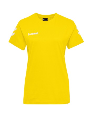 HMLGO COTTON T-SHIRT WOMAN S/S / Basic Damen T-Shirt für Sport und Freizeit