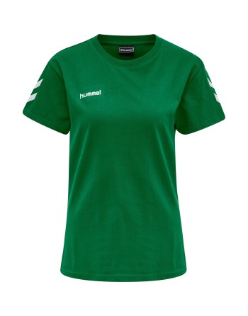 HMLGO COTTON T-SHIRT WOMAN S/S / Basic Damen T-Shirt für Sport und Freizeit