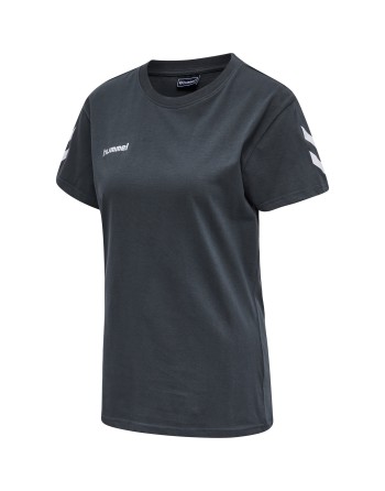 HMLGO COTTON T-SHIRT WOMAN S/S / Basic Damen T-Shirt für Sport und Freizeit