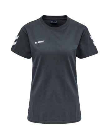 HMLGO COTTON T-SHIRT WOMAN S/S / Basic Damen T-Shirt für Sport und Freizeit