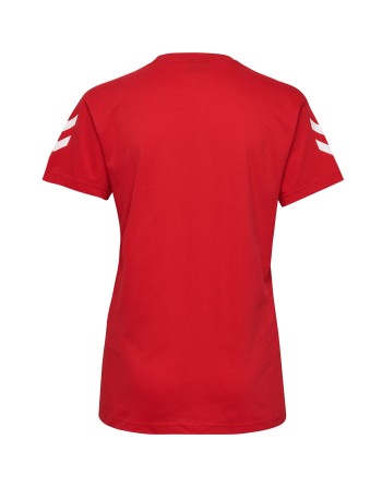 HMLGO COTTON T-SHIRT WOMAN S/S / Basic Damen T-Shirt für Sport und Freizeit