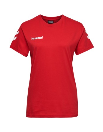 HMLGO COTTON T-SHIRT WOMAN S/S / Basic Damen T-Shirt für Sport und Freizeit