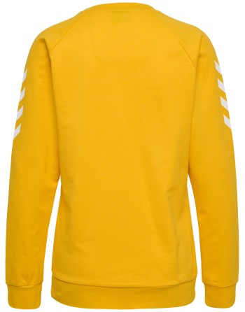 hmlGO COTTON SWEATSHIRT WOMAN / Basic Damen Sweatshirt für Sport und Freizeit