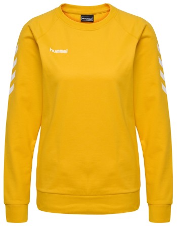 hmlGO COTTON SWEATSHIRT WOMAN / Basic Damen Sweatshirt für Sport und Freizeit