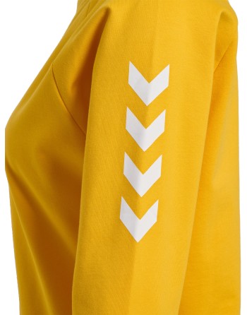 hmlGO COTTON SWEATSHIRT WOMAN / Basic Damen Sweatshirt für Sport und Freizeit