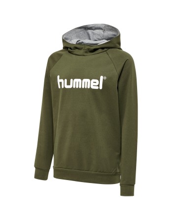 hmlGO KIDS COTTON LOGO HOODIE / Basic Hoodie für Sport und Freizeit