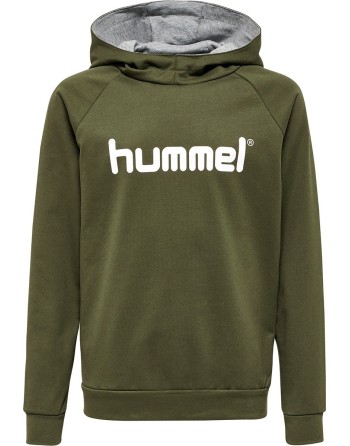 hmlGO KIDS COTTON LOGO HOODIE / Basic Hoodie für Sport und Freizeit