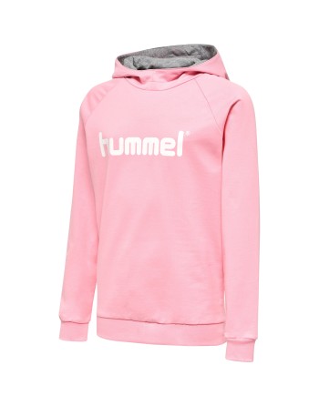 hmlGO KIDS COTTON LOGO HOODIE / Basic Hoodie für Sport und Freizeit