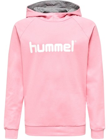 hmlGO KIDS COTTON LOGO HOODIE / Basic Hoodie für Sport und Freizeit