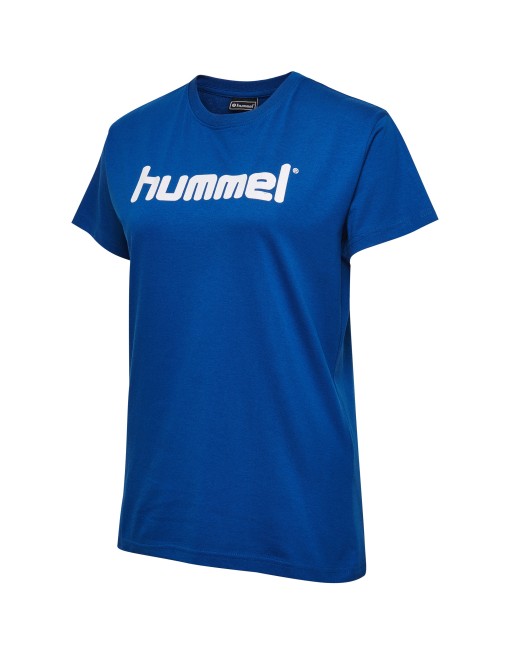 HMLGO COTTON LOGO T-SHIRT WOMAN S/S / Basic Damen T-Shirt für Sport und Freizeit HMLGO COTTON LOGO T-SHIRT WOMAN S/S / Basic Damen T-Shirt für Sport und Freizeit