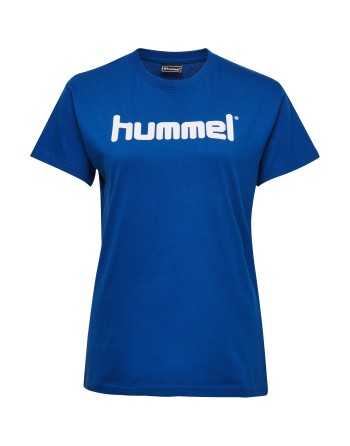 HMLGO COTTON LOGO T-SHIRT WOMAN S/S / Basic Damen T-Shirt für Sport und Freizeit