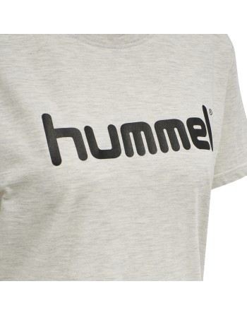 HMLGO COTTON LOGO T-SHIRT WOMAN S/S / Basic Damen T-Shirt für Sport und Freizeit