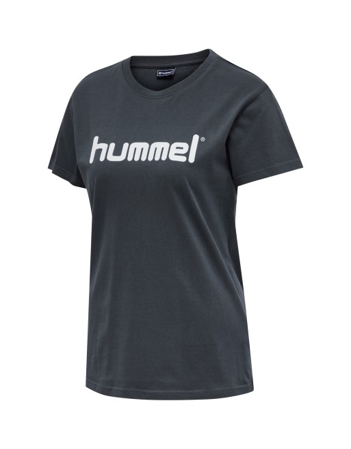 HMLGO COTTON LOGO T-SHIRT WOMAN S/S / Basic Damen T-Shirt für Sport und Freizeit HMLGO COTTON LOGO T-SHIRT WOMAN S/S / Basic Damen T-Shirt für Sport und Freizeit