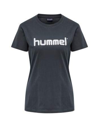 HMLGO COTTON LOGO T-SHIRT WOMAN S/S / Basic Damen T-Shirt für Sport und Freizeit
