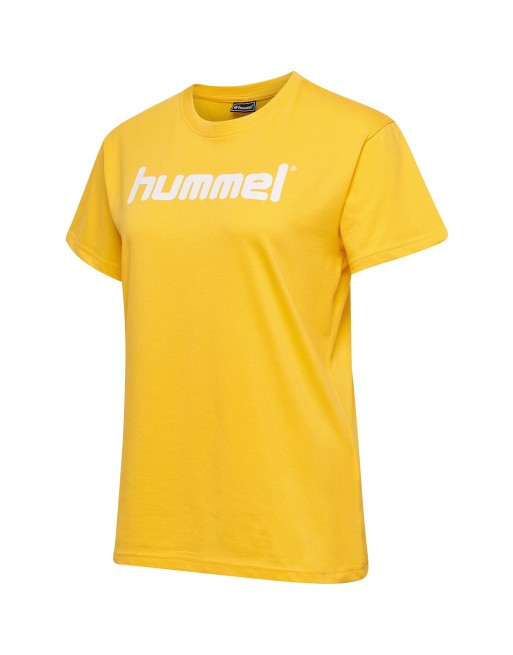 HMLGO COTTON LOGO T-SHIRT WOMAN S/S / Basic Damen T-Shirt für Sport und Freizeit HMLGO COTTON LOGO T-SHIRT WOMAN S/S / Basic Damen T-Shirt für Sport und Freizeit