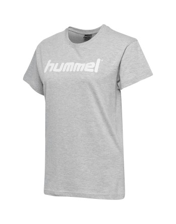 HMLGO COTTON LOGO T-SHIRT WOMAN S/S / Basic Damen T-Shirt für Sport und Freizeit