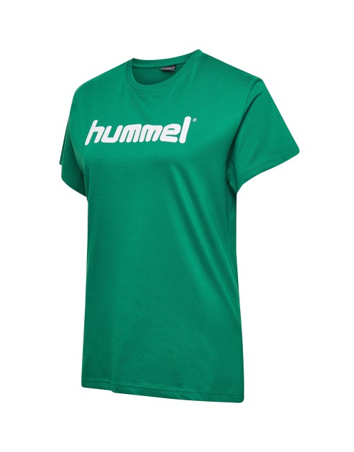 HMLGO COTTON LOGO T-SHIRT WOMAN S/S / Basic Damen T-Shirt für Sport und Freizeit HMLGO COTTON LOGO T-SHIRT WOMAN S/S / Basic Damen T-Shirt für Sport und Freizeit