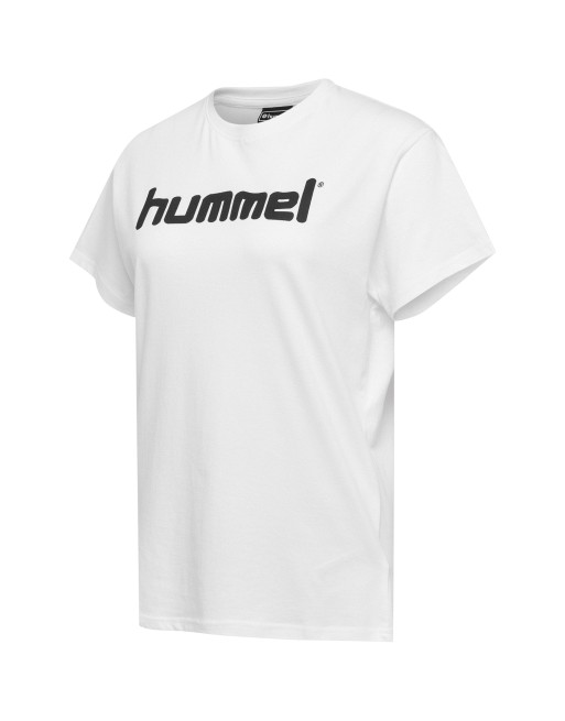 HMLGO COTTON LOGO T-SHIRT WOMAN S/S / Basic Damen T-Shirt für Sport und Freizeit HMLGO COTTON LOGO T-SHIRT WOMAN S/S / Basic Damen T-Shirt für Sport und Freizeit