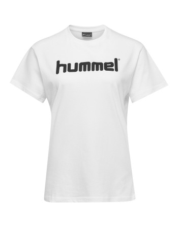 HMLGO COTTON LOGO T-SHIRT WOMAN S/S / Basic Damen T-Shirt für Sport und Freizeit