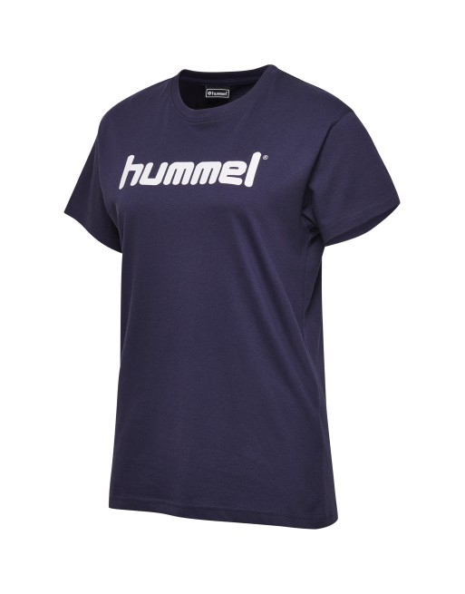 HMLGO COTTON LOGO T-SHIRT WOMAN S/S / Basic Damen T-Shirt für Sport und Freizeit HMLGO COTTON LOGO T-SHIRT WOMAN S/S / Basic Damen T-Shirt für Sport und Freizeit