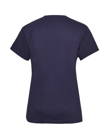 HMLGO COTTON LOGO T-SHIRT WOMAN S/S / Basic Damen T-Shirt für Sport und Freizeit