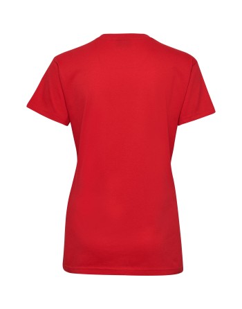 HMLGO COTTON LOGO T-SHIRT WOMAN S/S / Basic Damen T-Shirt für Sport und Freizeit