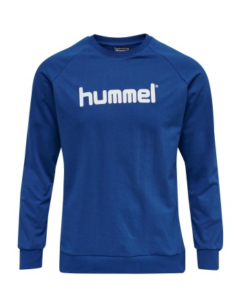 hmlGO COTTON LOGO SWEATSHIRT WOMAN / Basic Damen Sweatshirt für Sport und Freizeit