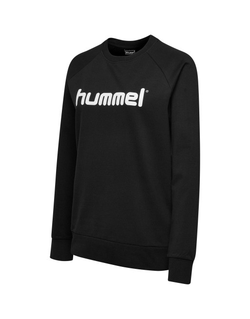 hmlGO COTTON LOGO SWEATSHIRT WOMAN / Basic Damen Sweatshirt für Sport und Freizeit hmlGO COTTON LOGO SWEATSHIRT WOMAN / Basic Damen Sweatshirt für Sport und Freizeit