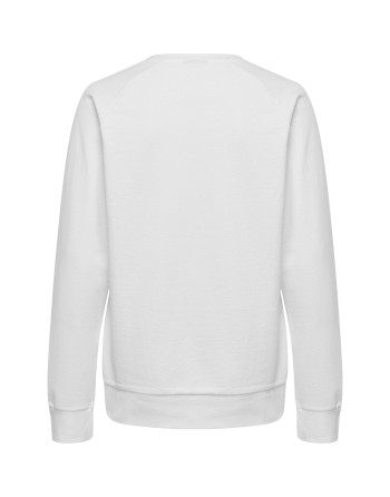 hmlGO COTTON LOGO SWEATSHIRT WOMAN / Basic Damen Sweatshirt für Sport und Freizeit