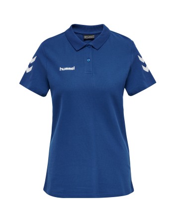 HMLGO COTTON POLO WOMAN / Basic Damen Polo-Shirt für Sport und Freizeit