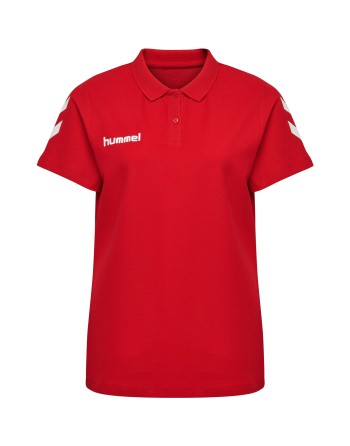 HMLGO COTTON POLO WOMAN / Basic Damen Polo-Shirt für Sport und Freizeit