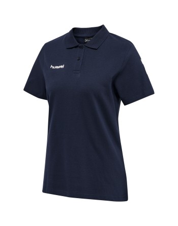 HMLGO COTTON POLO WOMAN / Basic Damen Polo-Shirt für Sport und Freizeit