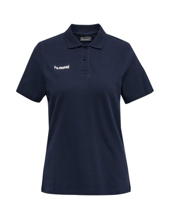 HMLGO COTTON POLO WOMAN / Basic Damen Polo-Shirt für Sport und Freizeit