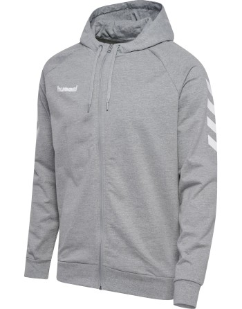 hmlGO COTTON ZIP HOODIE / Farbe 2006: 70 % Baumwolle / 30 % Polyester / Futter: 100 % Polyester