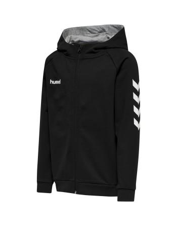 hmlGO KIDS COTTON ZIP HOODIE / Basic Kapuzensweatjacke für Sport und Freizeit