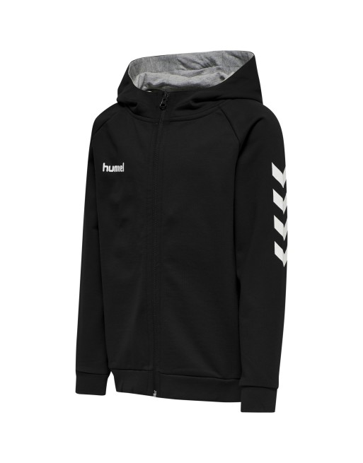 hmlGO KIDS COTTON ZIP HOODIE / Basic Kapuzensweatjacke für Sport und Freizeit hmlGO KIDS COTTON ZIP HOODIE / Basic Kapuzensweatjacke für Sport und Freizeit