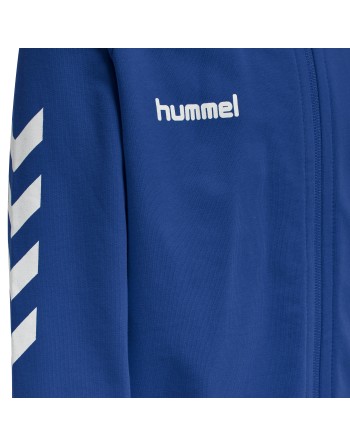 hmlGO KIDS COTTON ZIP HOODIE / Basic Kapuzensweatjacke für Sport und Freizeit