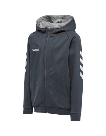 hmlGO KIDS COTTON ZIP HOODIE / Basic Kapuzensweatjacke für Sport und Freizeit
