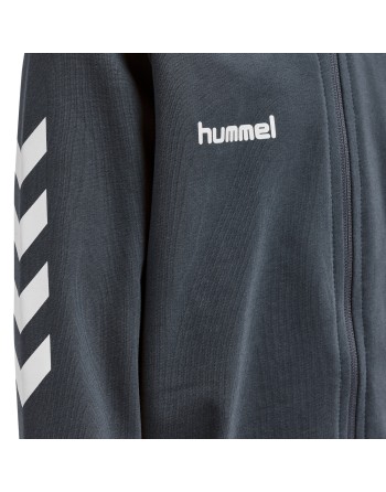 hmlGO KIDS COTTON ZIP HOODIE / Basic Kapuzensweatjacke für Sport und Freizeit
