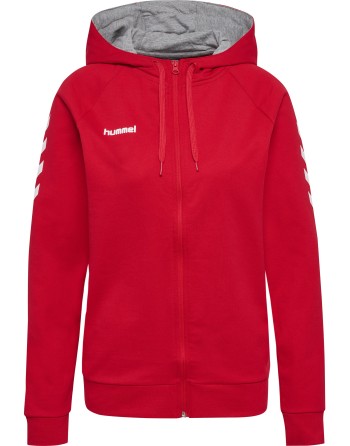 HMLGO COTTON ZIP HOODIE WOMAN / Farbe 2006: 70 % Baumwolle / 30 % Polyester / Futter: 100 % Polyester